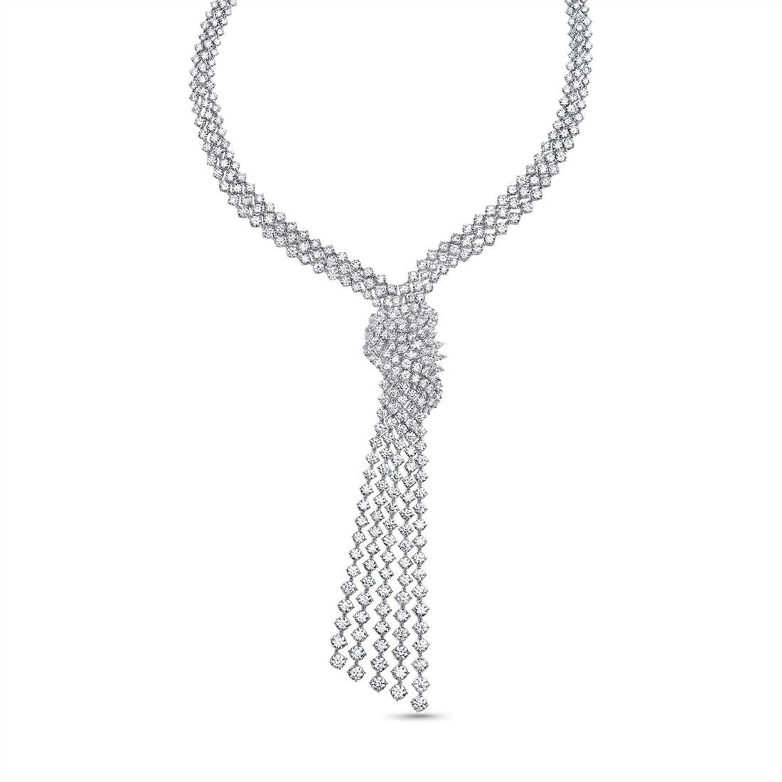 Necklaces Necklaces in White Gold containing Diamond 432980