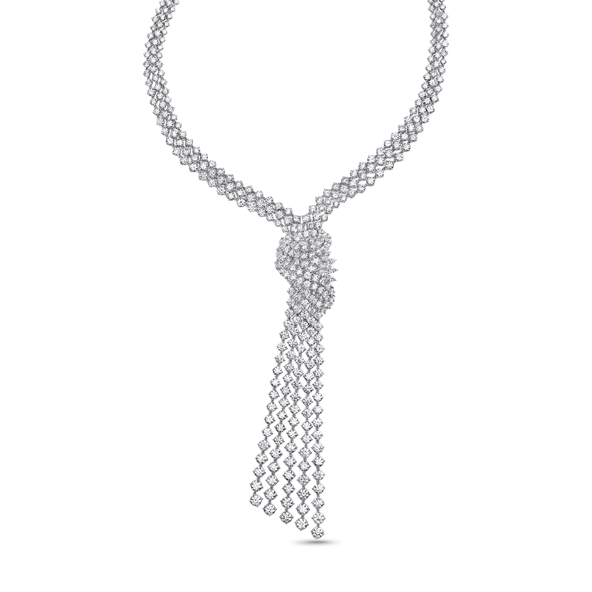 Necklaces Necklaces in White Gold containing Diamond 432980