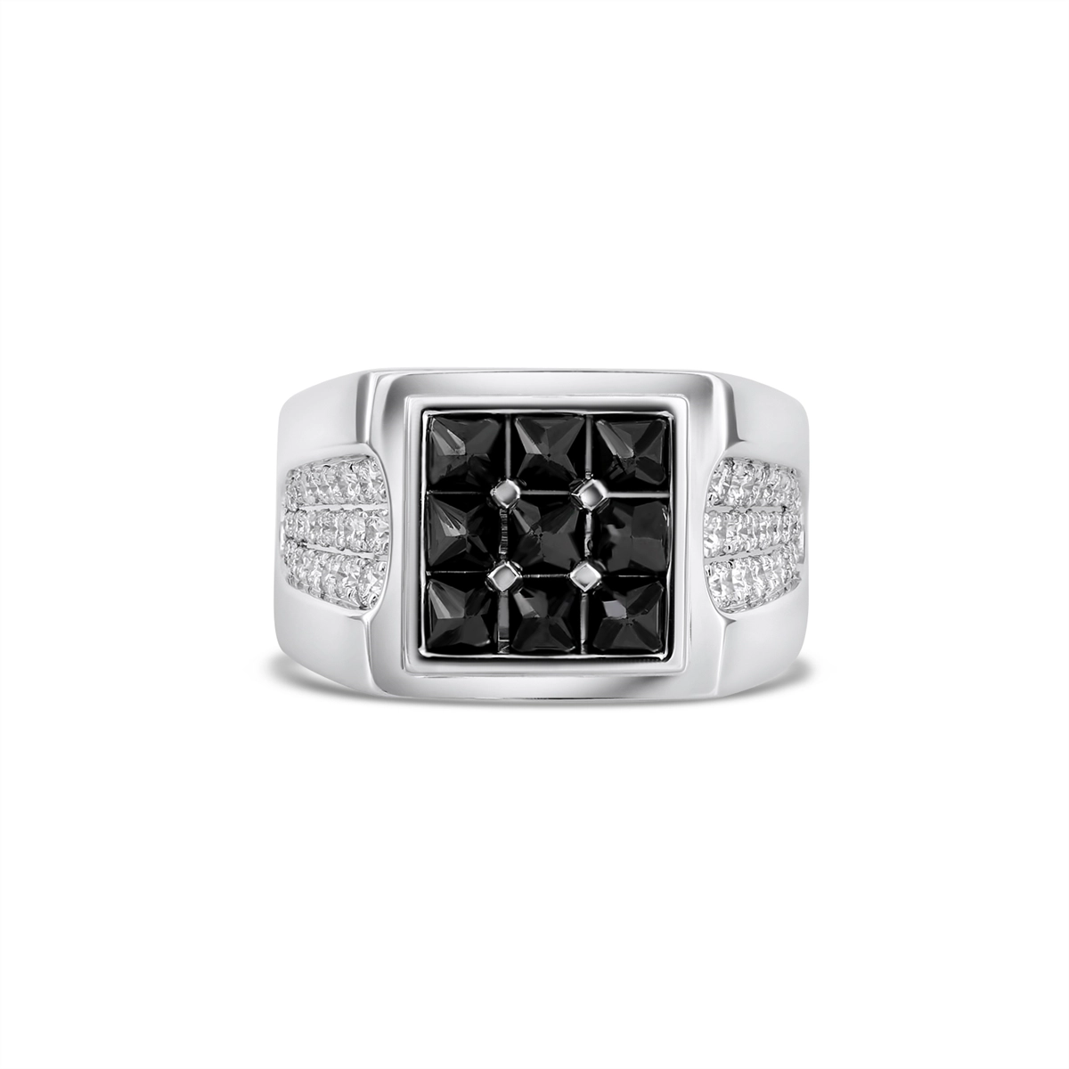 Rings Rings in White Gold containing Black diamond, Multi-gemstone, Diamond 432982