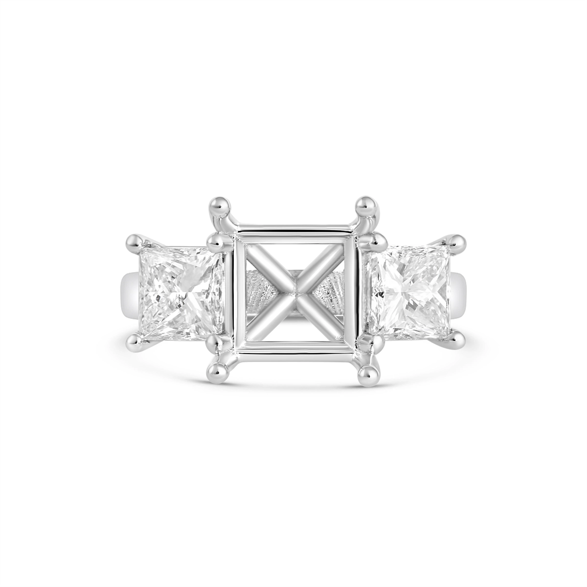 Engagement Collections Engagement Rings in White Gold containing Diamond RT3214PC-24167