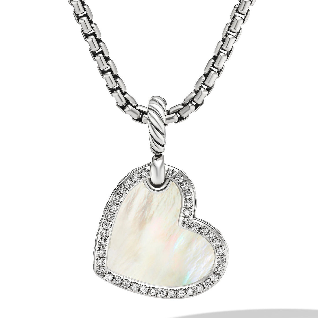 David Yurman Pendants in Silver containing Mother of pearl, Multi-gemstone, Diamond D17268DSSDMPDI