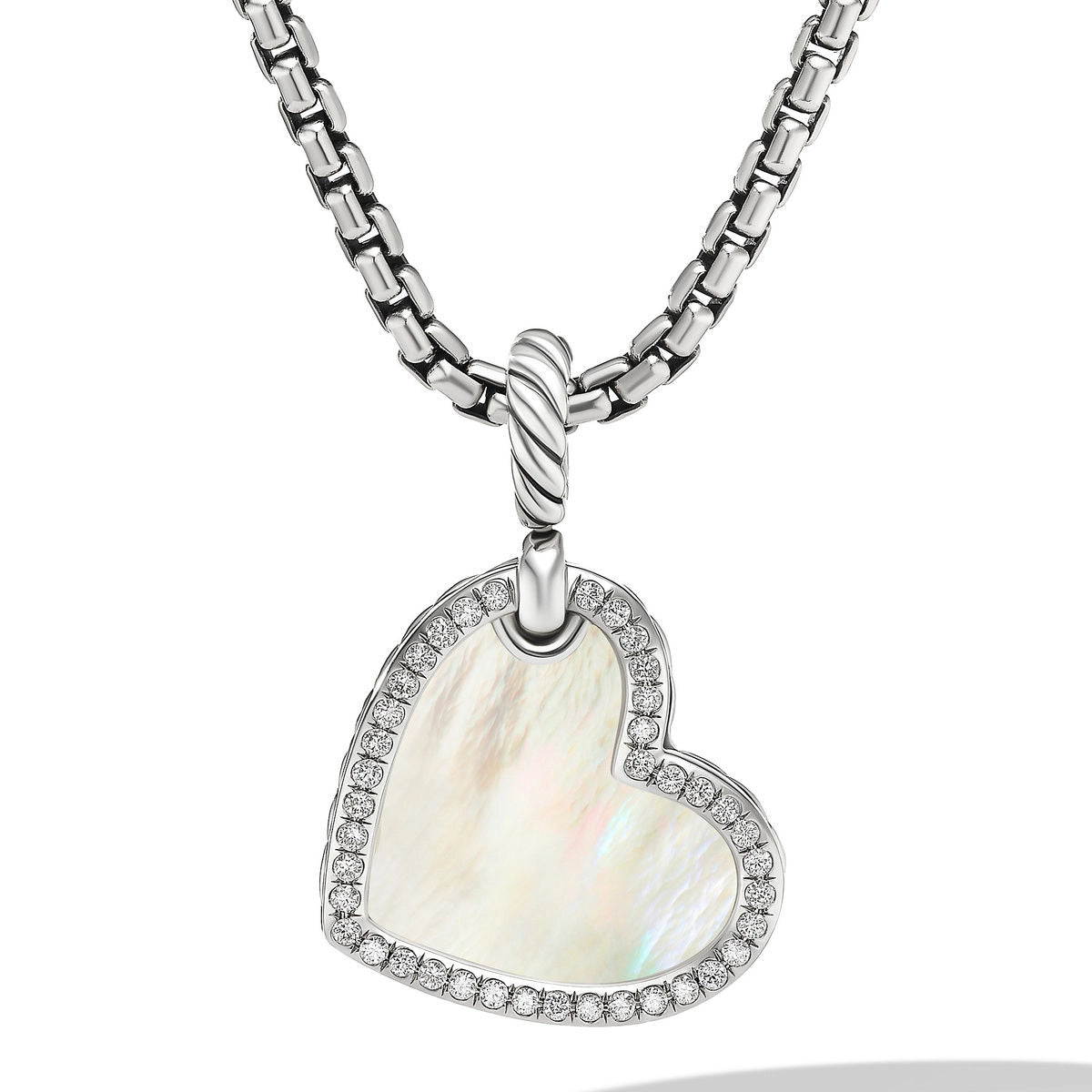 David Yurman Pendants in Silver containing Mother of pearl, Multi-gemstone, Diamond D17268DSSDMPDI