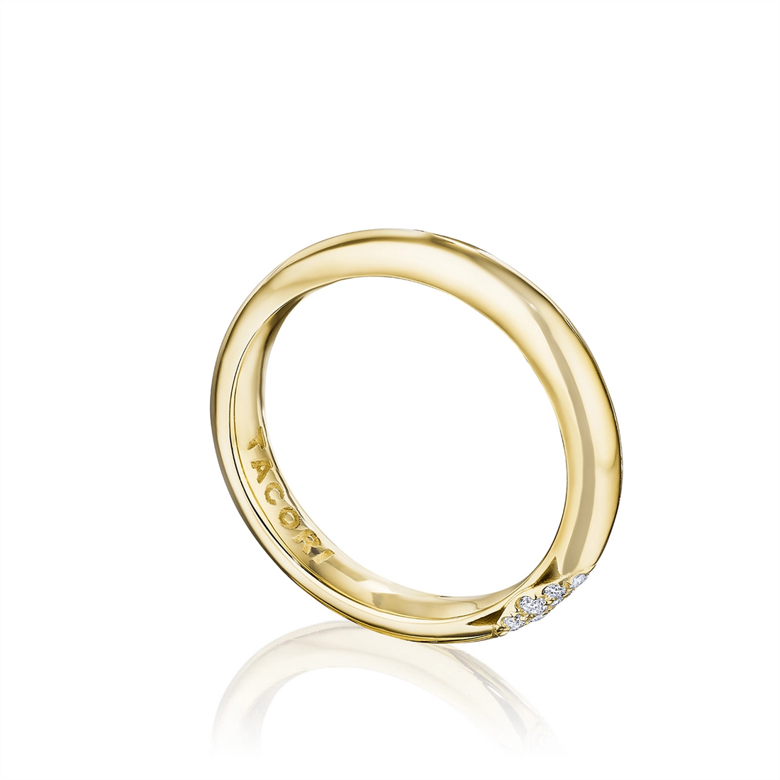 Tacori Wedding Rings in Yellow Gold containing Diamond 433158