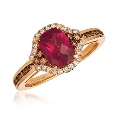 Le Vian Rings in Rose Gold containing Garnet, Multi-gemstone, Diamond TQVV-46