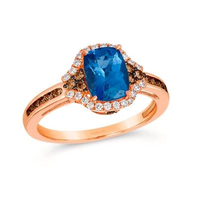 Le Vian Rings in Rose Gold containing Tanzanite, Multi-gemstone, Diamond TQZG-33
