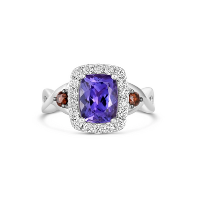 Le Vian Rings in White Gold containing Tanzanite, Multi-gemstone, Diamond TSJR-2