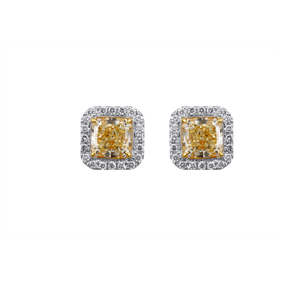 Earrings Earrings in Mixed Metals containing Multi-gemstone, Diamond 433301