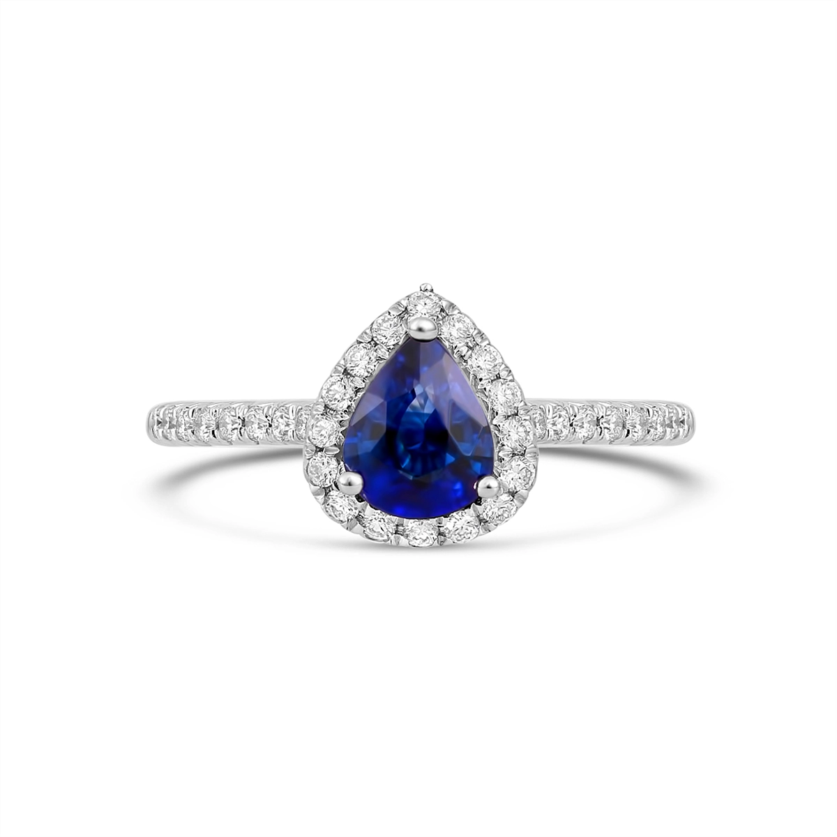 Rings Rings in White Gold containing Multi-gemstone, Diamond, Sapphire 433527
