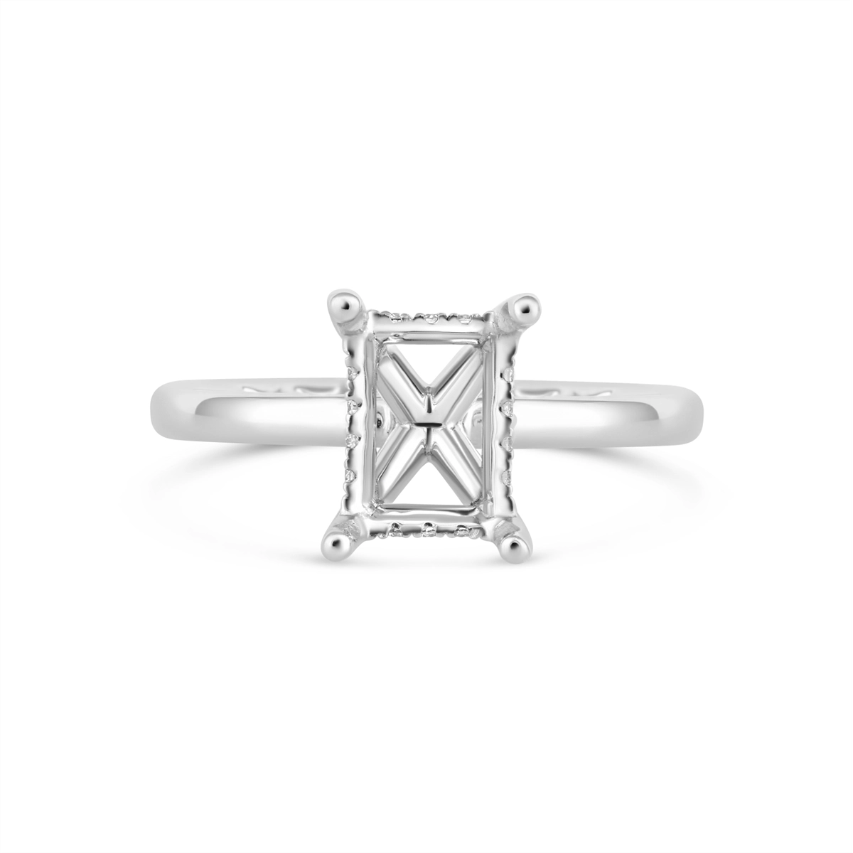 A. Jaffe Engagement Rings in White Gold containing Diamond MECEC2959Q/207-W