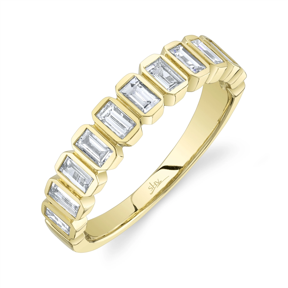 Wedding Bands Wedding Rings in Yellow Gold containing Diamond 433623