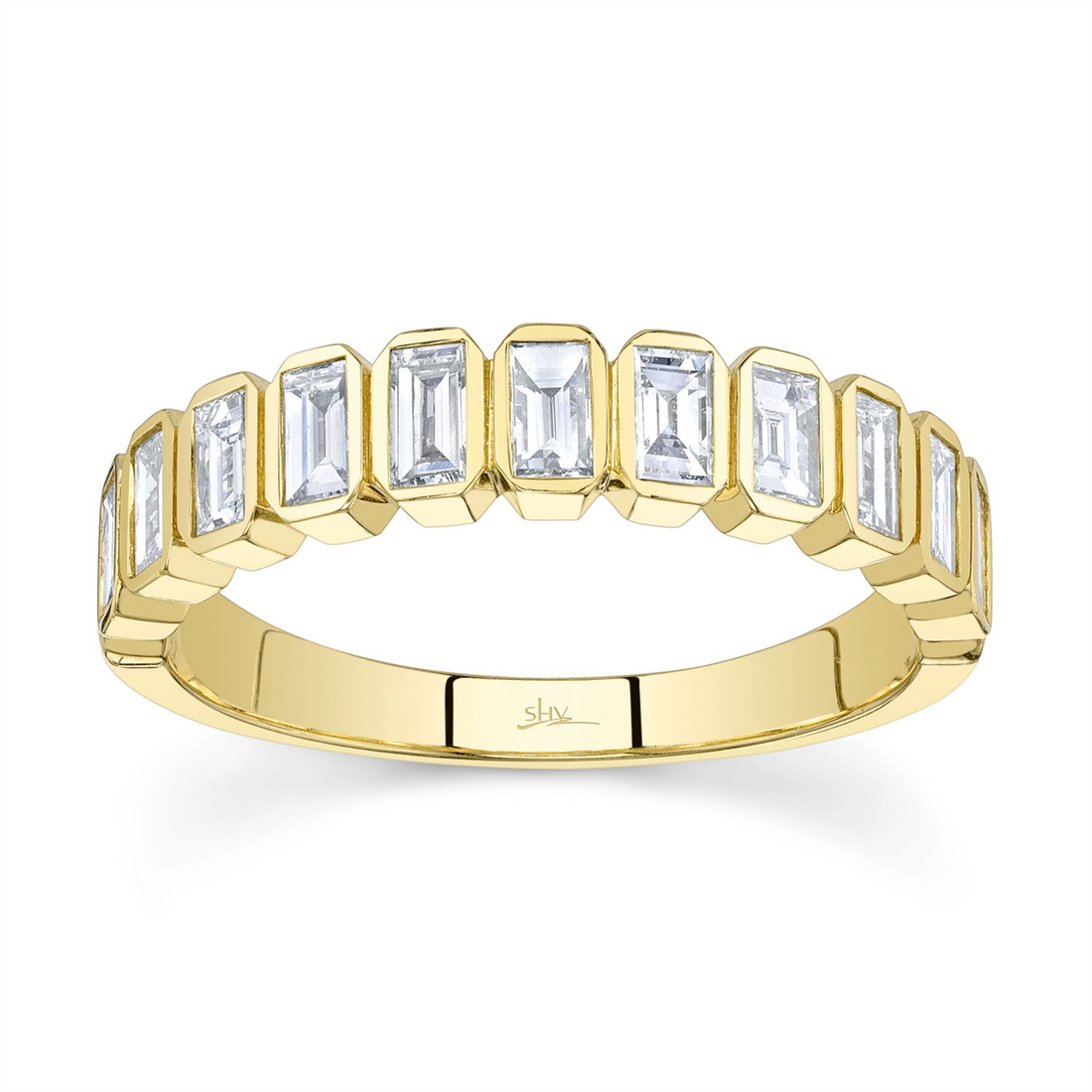 Wedding Bands Wedding Rings in Yellow Gold containing Diamond 433623