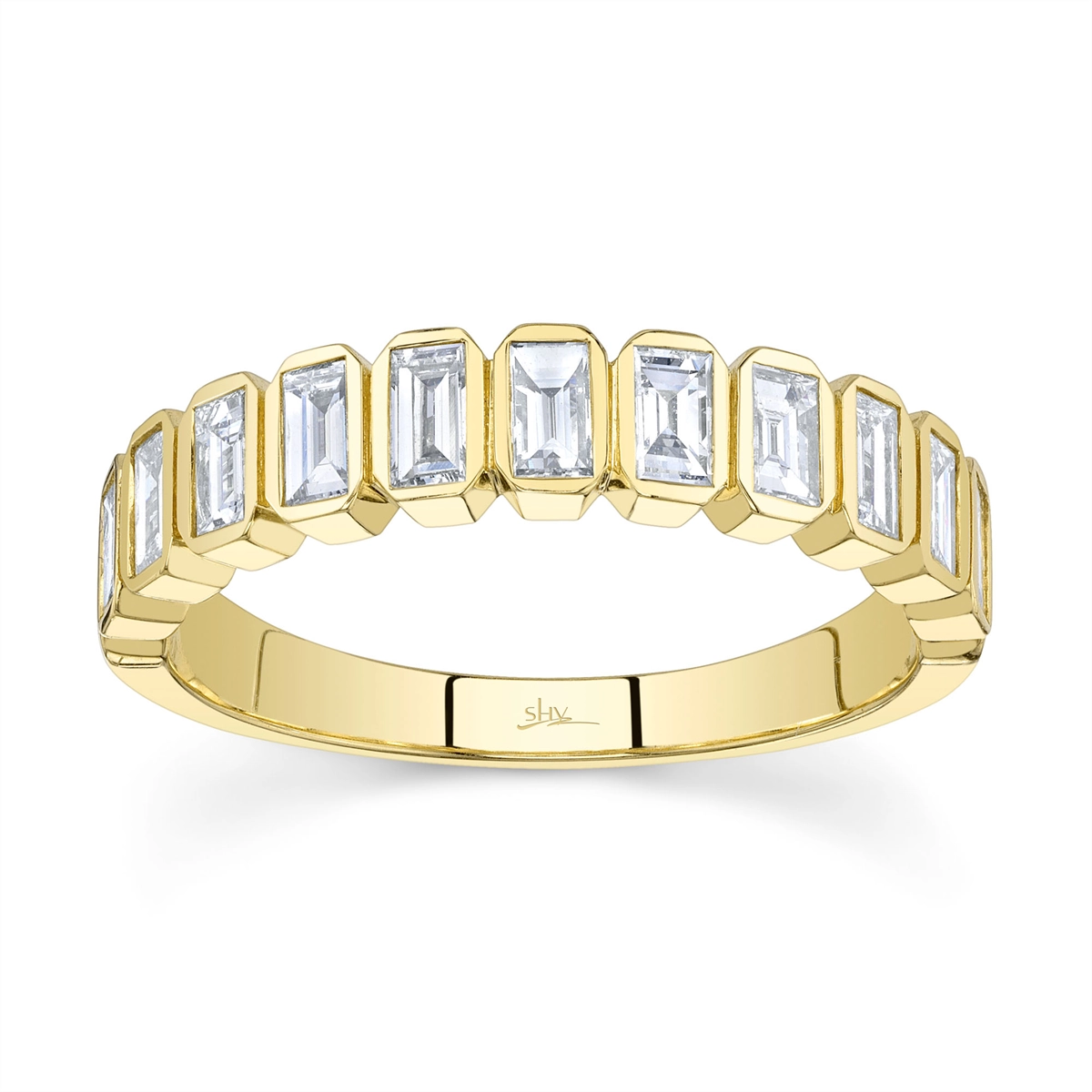 Wedding Bands Wedding Rings in Yellow Gold containing Diamond 433623