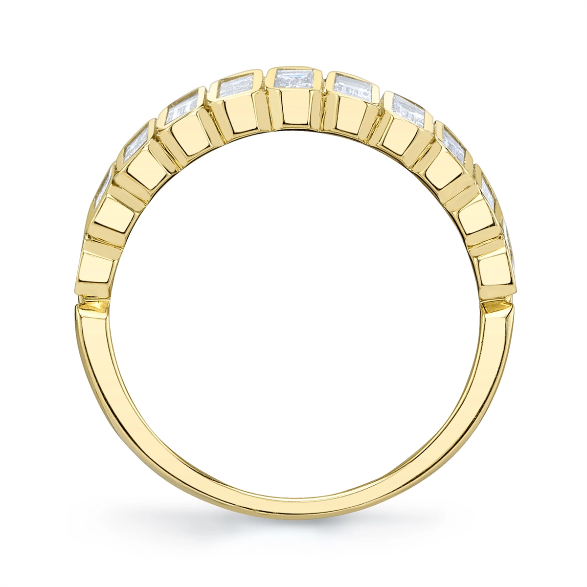 Wedding Bands Wedding Rings in Yellow Gold containing Diamond 433623