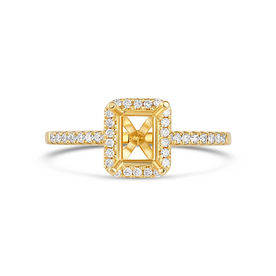 csv_image Engagement Collections Engagement Ring in Yellow Gold containing Diamond 433667