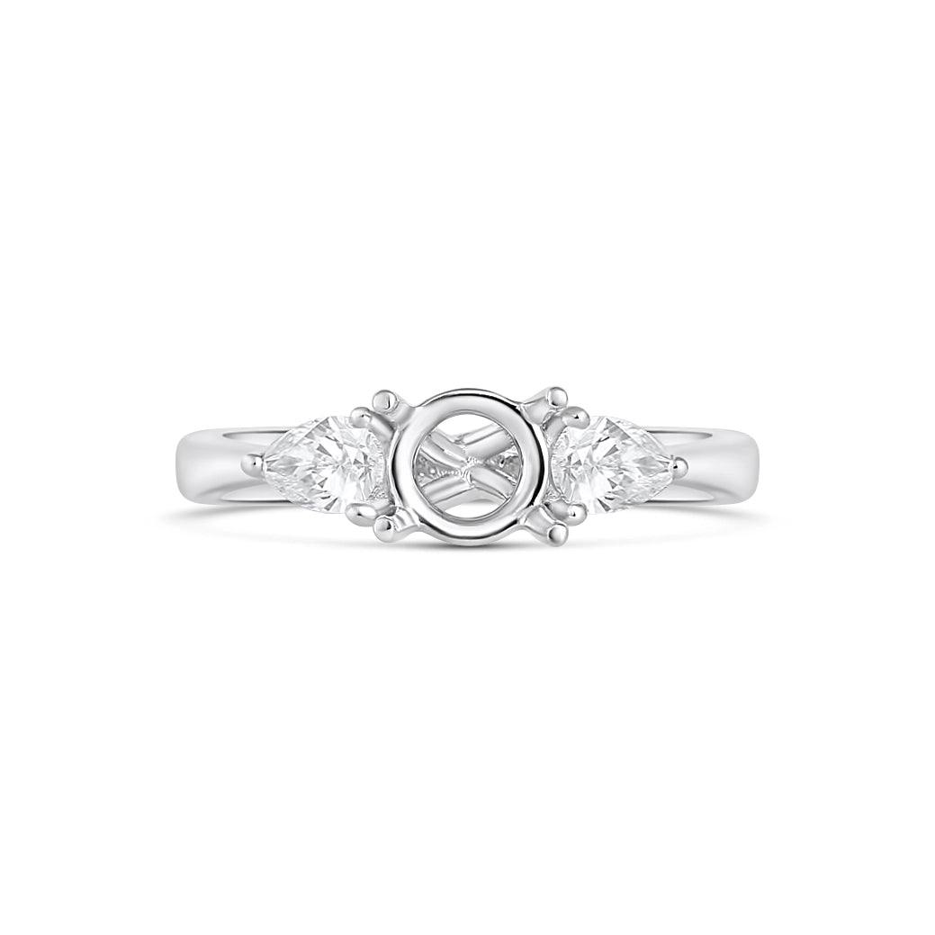 Engagement Collections Engagement Rings in White Gold containing Diamond 433670