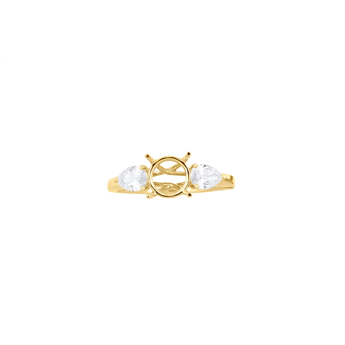 Engagement Collections Engagement Rings in Yellow Gold containing Diamond 433671