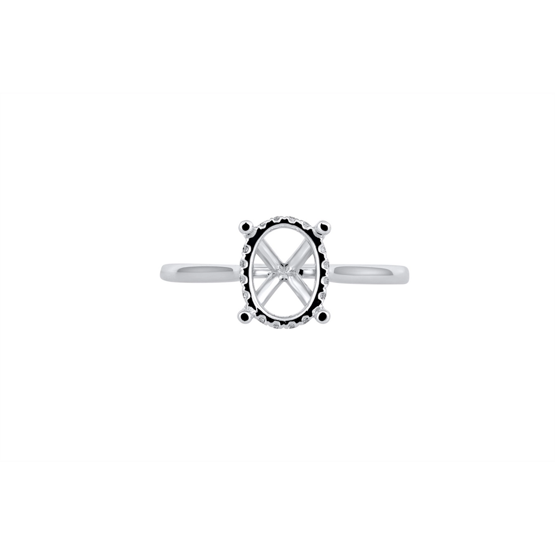 Engagement Collections Engagement Rings in White Gold containing Diamond 433672