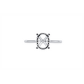 Engagement Collections Engagement Rings in White Gold containing Diamond 433672