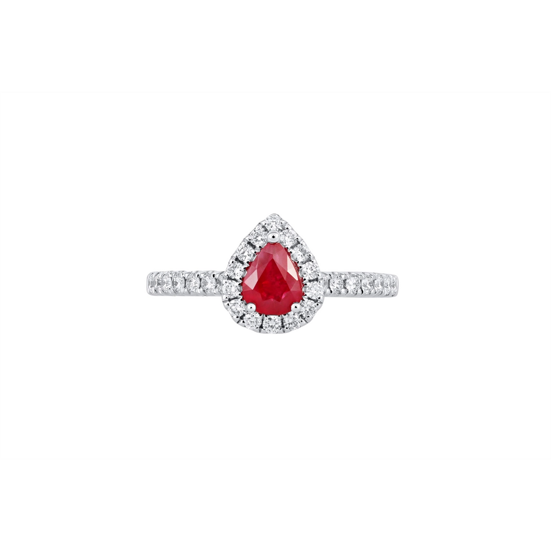 Rings Rings in White Gold containing Multi-gemstone, Diamond, Ruby 433682