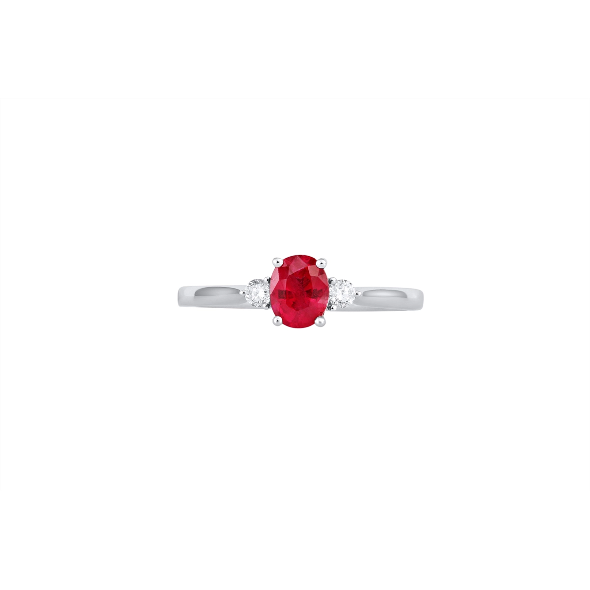 Rings Rings in White Gold containing Multi-gemstone, Diamond, Ruby 433691