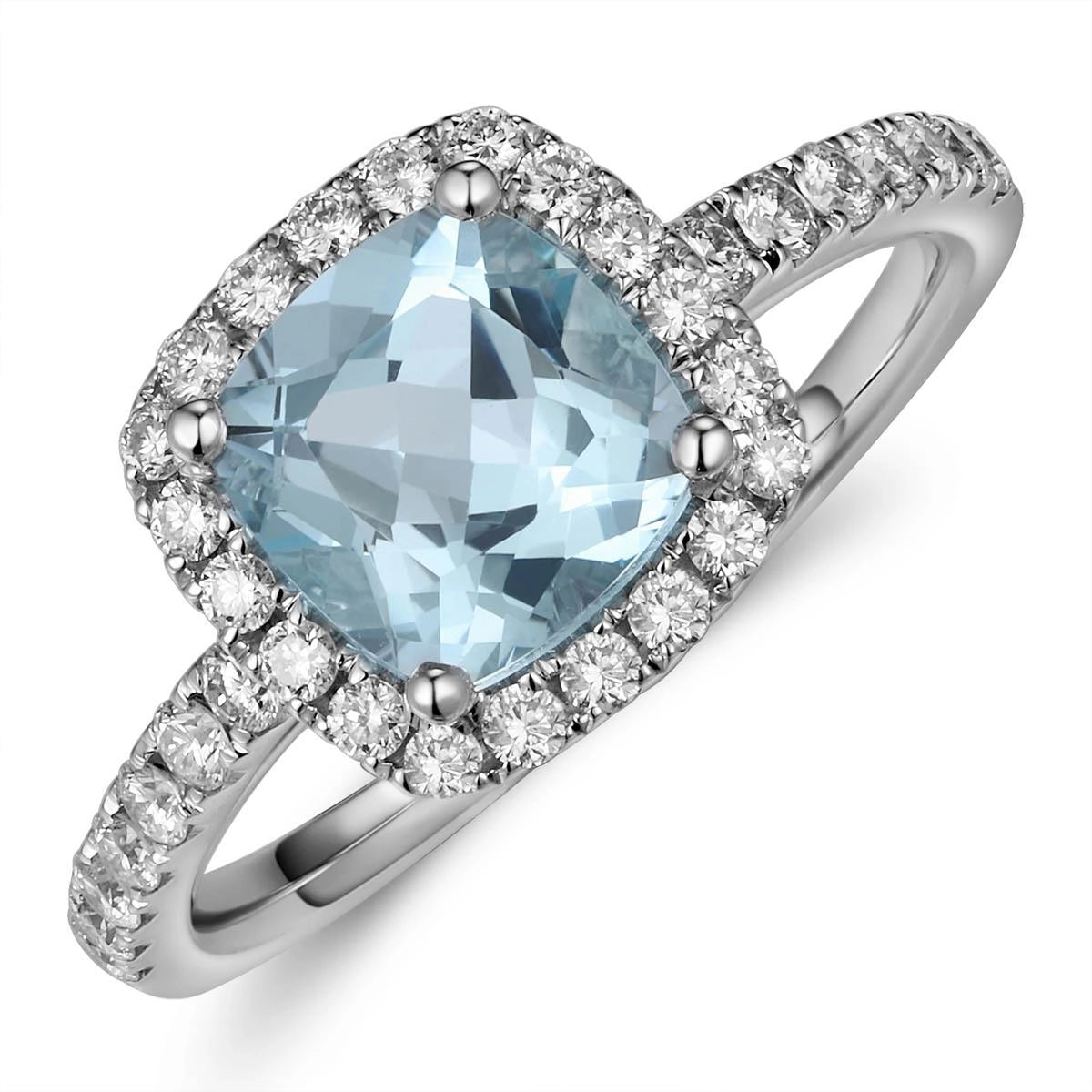 Rings Rings in White Gold containing Aquamarine, Multi-gemstone, Diamond 433709