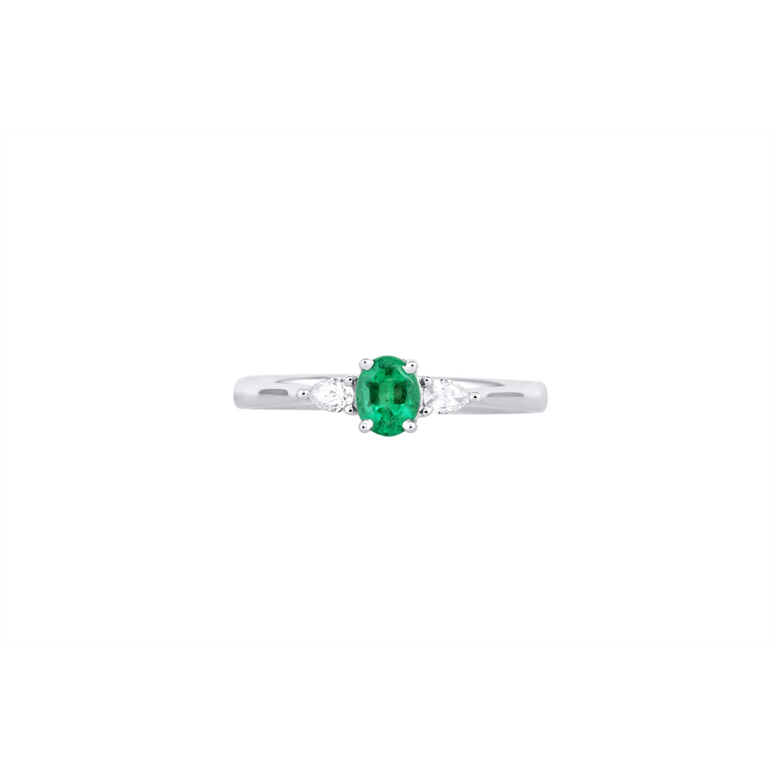 Rings Rings in White Gold containing Multi-gemstone, Diamond, Emerald 433734