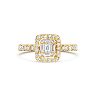 csv_image Engagement Collections Ring in Yellow Gold containing Diamond 433751
