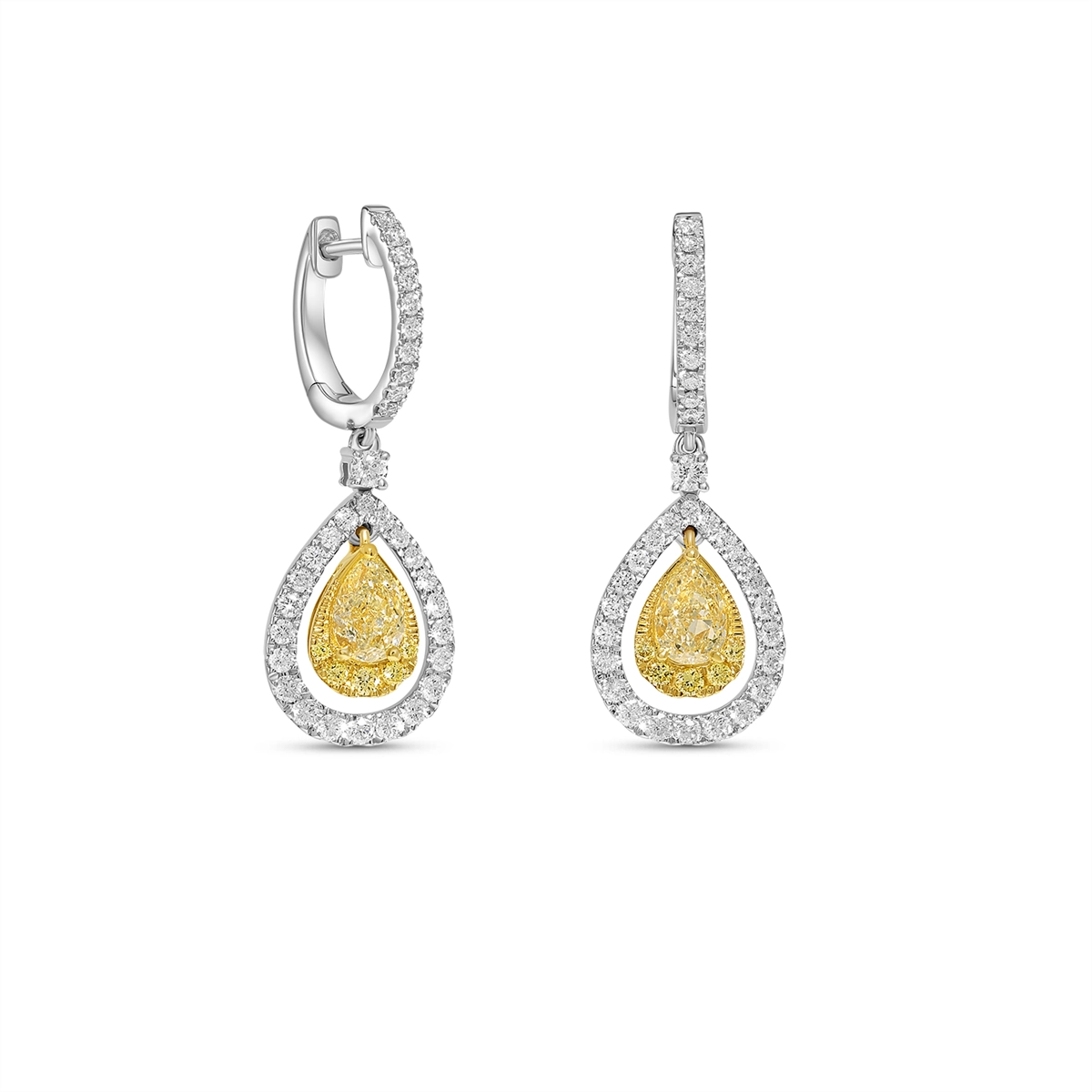 Earrings Earrings in Mixed Metals containing Other, Multi-gemstone, Diamond 433787
