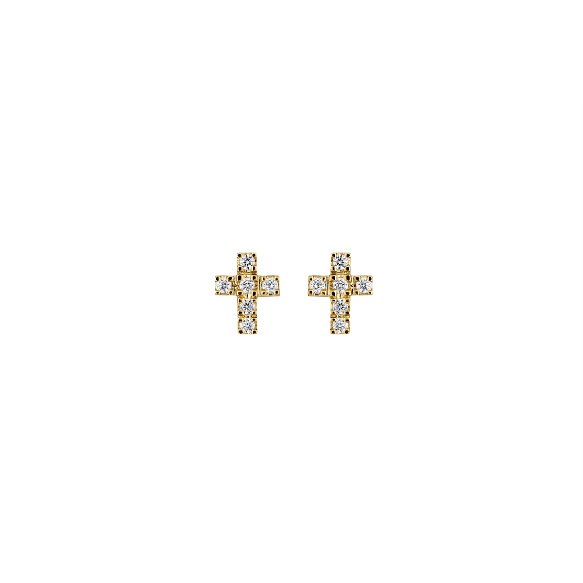 Earrings Earrings in Yellow Gold containing Diamond 433791