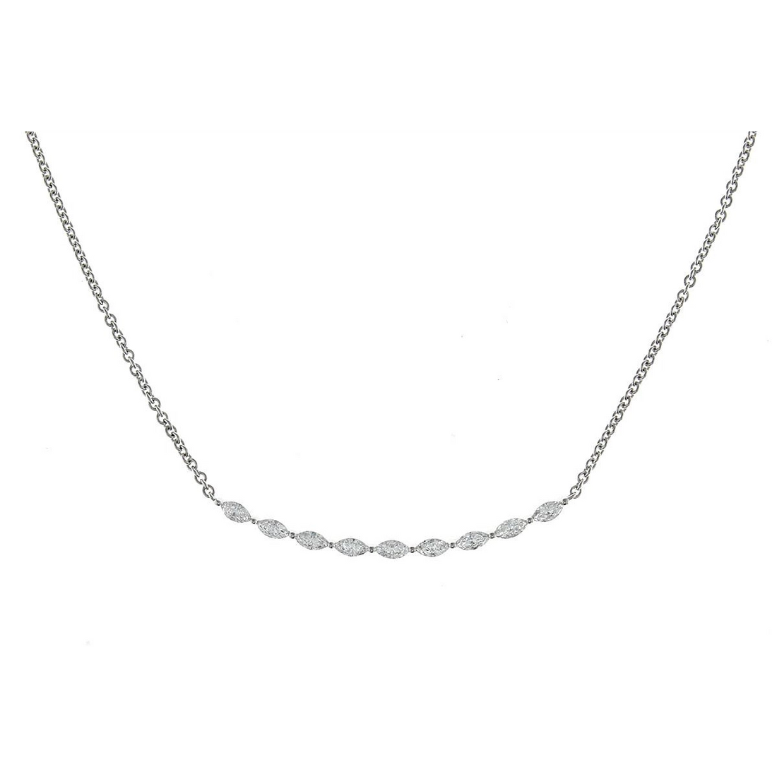 Necklaces Necklaces in White Gold containing Diamond 433851