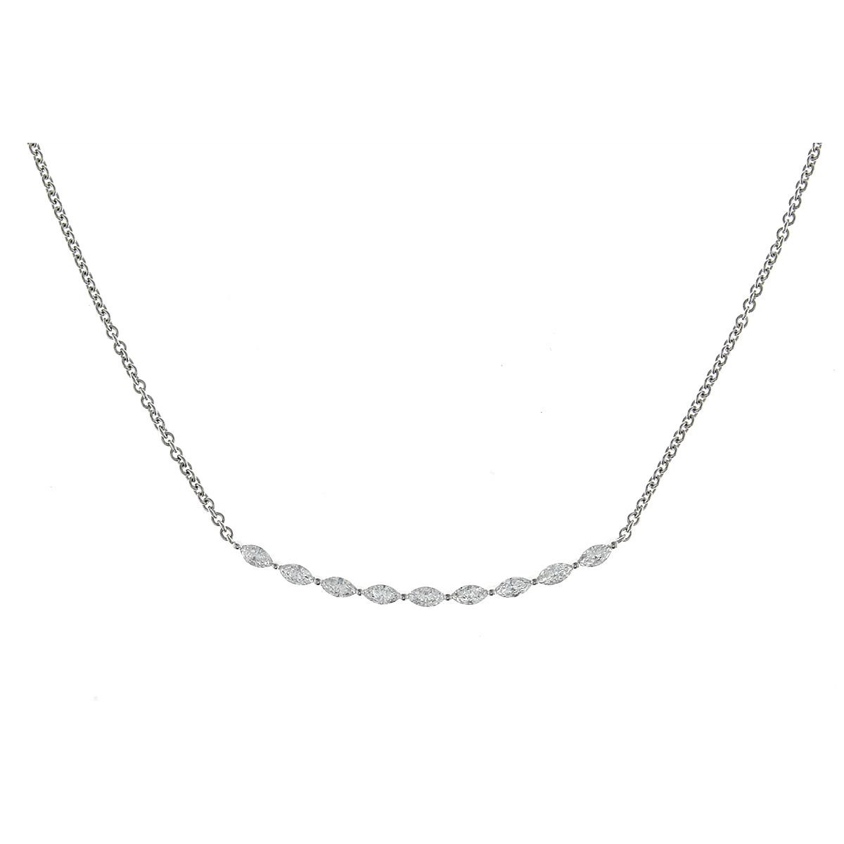 Necklaces Necklaces in White Gold containing Diamond 433851