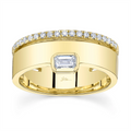 Rings Wedding Rings in Yellow Gold containing Diamond 434006