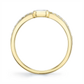 Rings Wedding Rings in Yellow Gold containing Diamond 434006