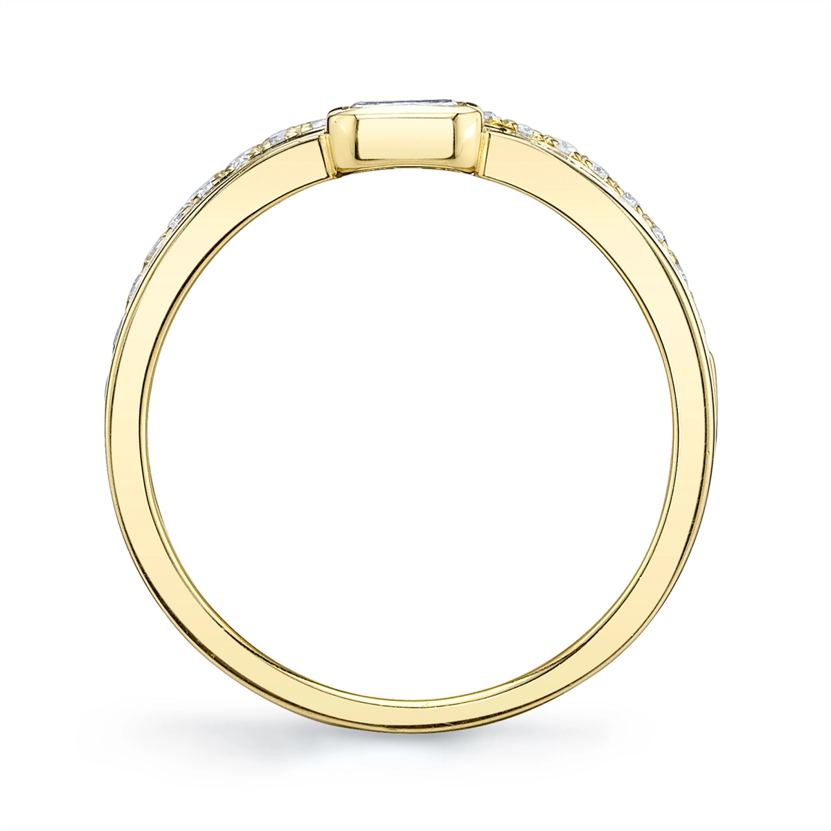 Rings Wedding Rings in Yellow Gold containing Diamond 434006