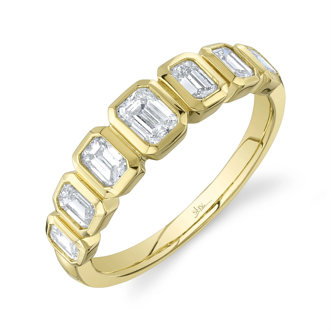 Wedding Bands Wedding Rings in Yellow Gold containing Diamond 434007