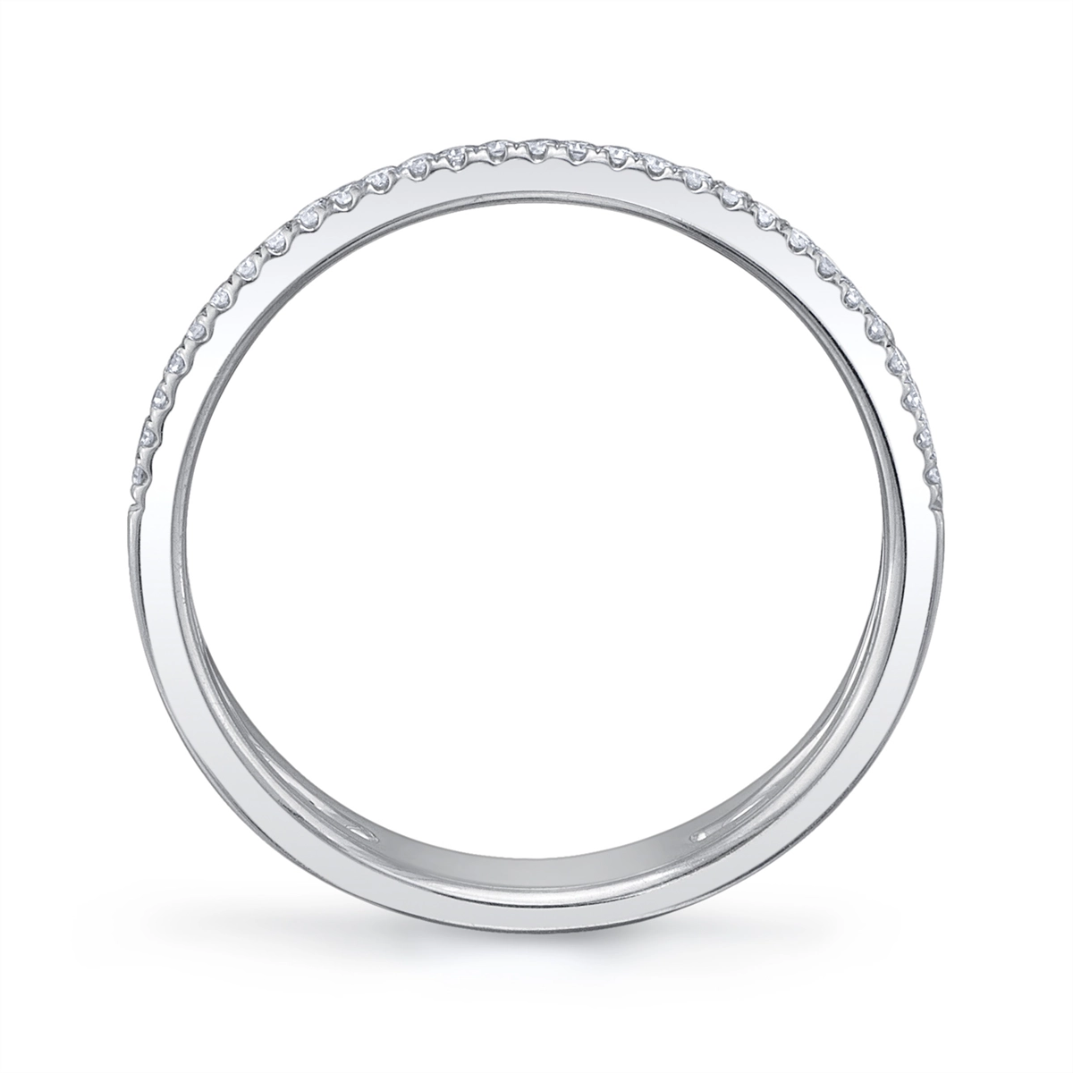 Wedding Bands Rings in White Gold containing Diamond 434010