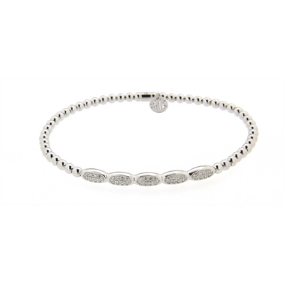 csv_image Hulchi Belluni Bracelet in White Gold containing Diamond 23341-WW