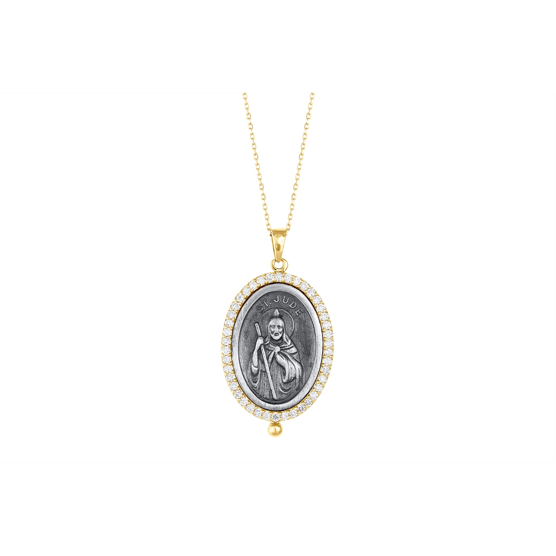 Necklaces Necklaces in Mixed Metals containing Diamond 434044