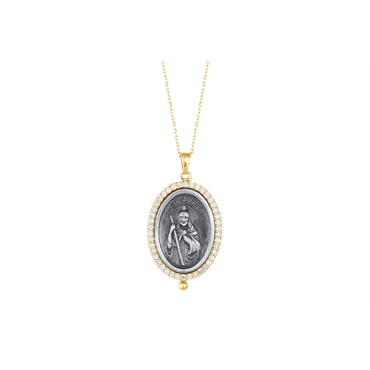 Necklaces Necklaces in Mixed Metals containing Diamond 434044