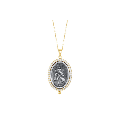 Necklaces Necklaces in Mixed Metals containing Diamond 434044