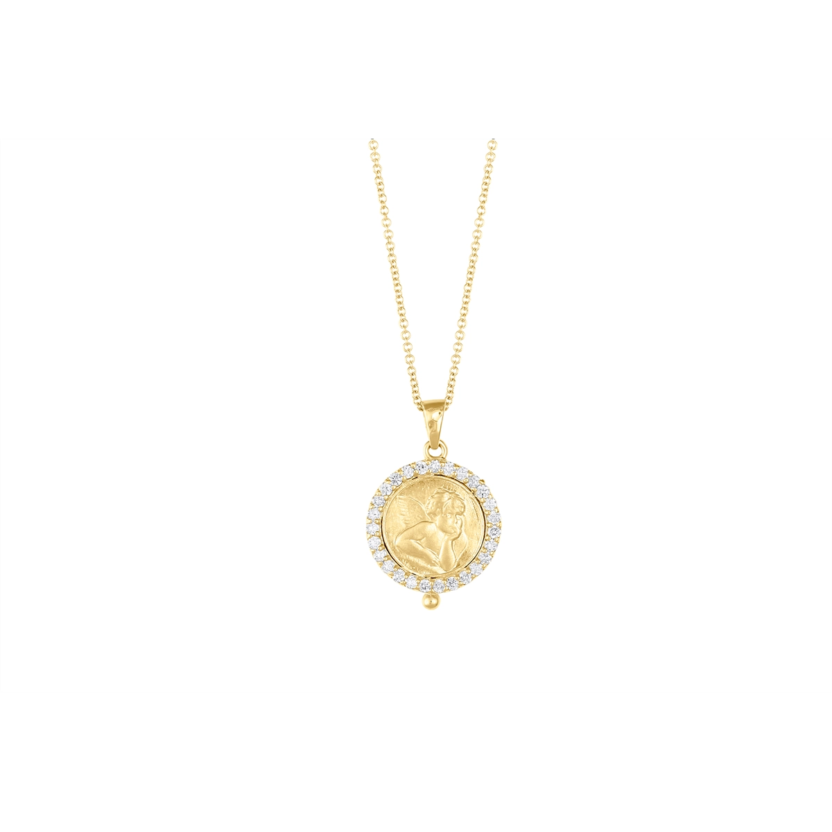 Necklaces Necklaces in Yellow Gold containing Diamond 434046