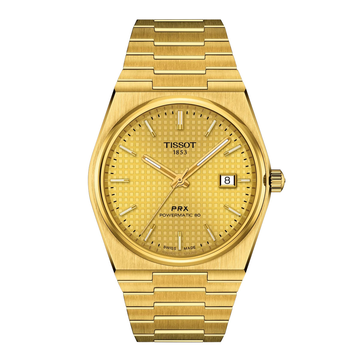 Tissot watch in Yellow Gold T1374073302100