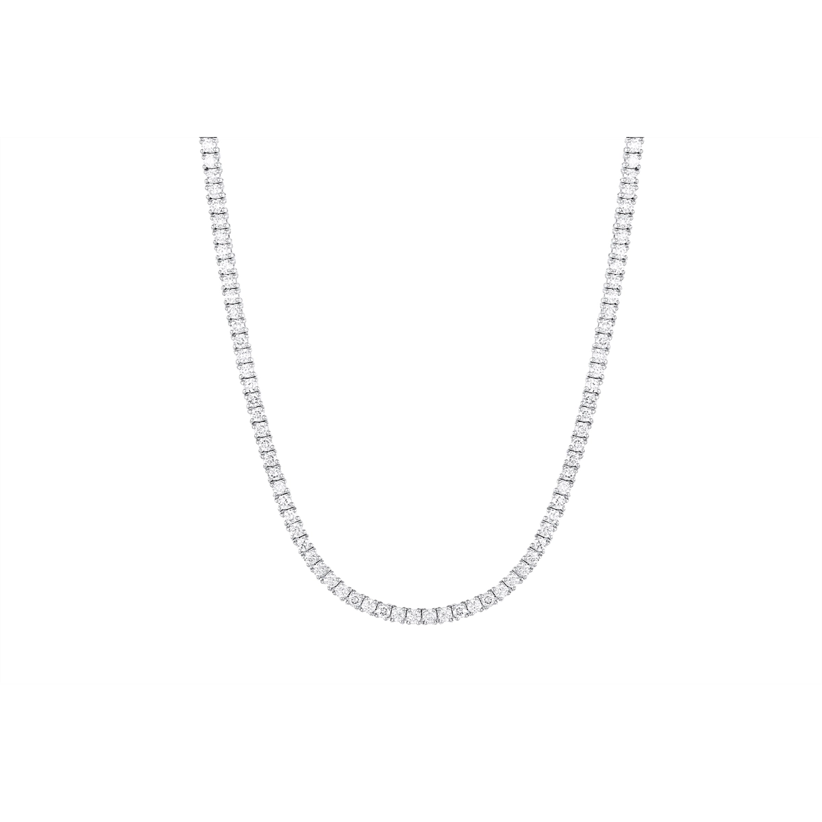 Necklaces Necklaces in White Gold containing Diamond 434093
