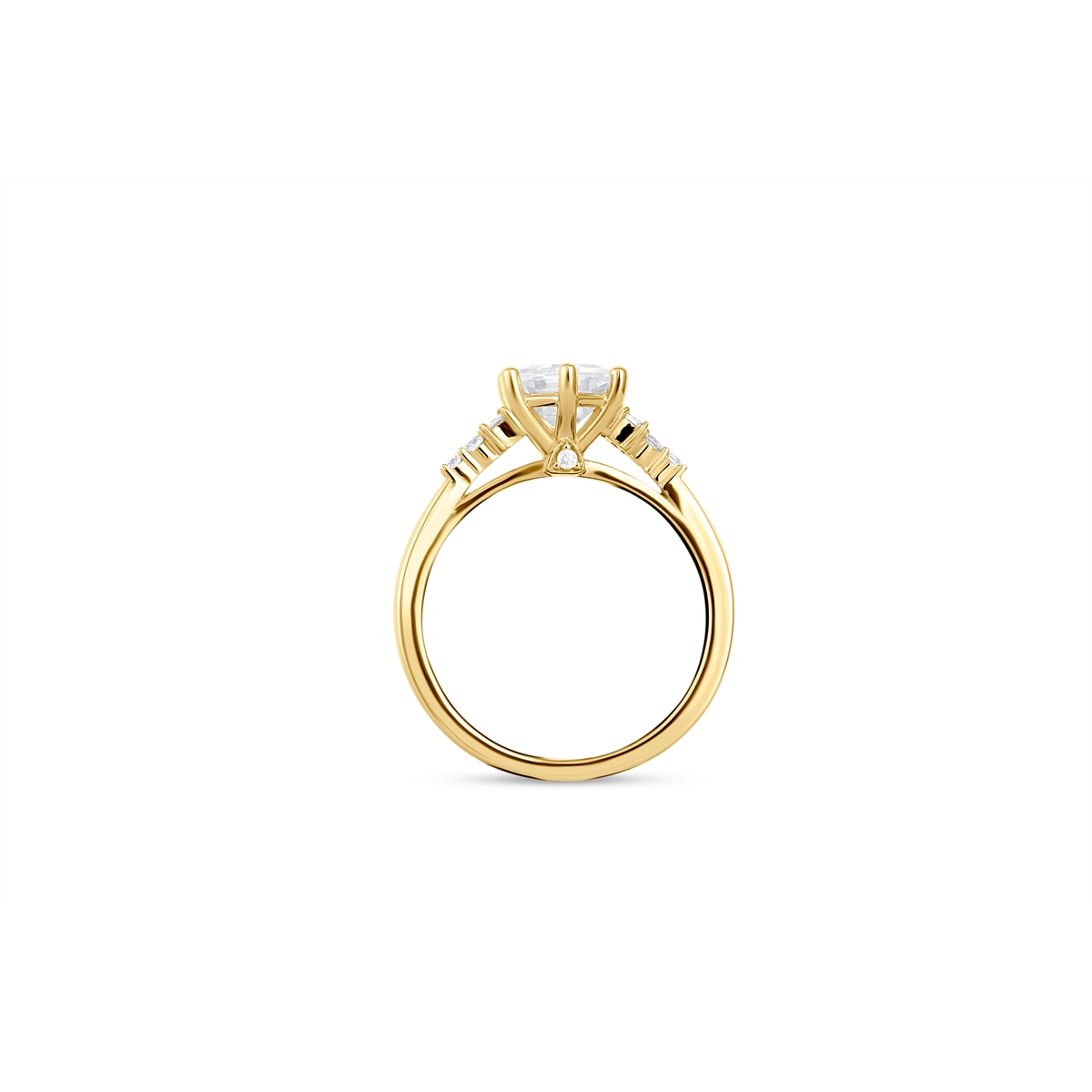 Engagement Collections Engagement Rings in Yellow Gold containing Diamond LB511-Y