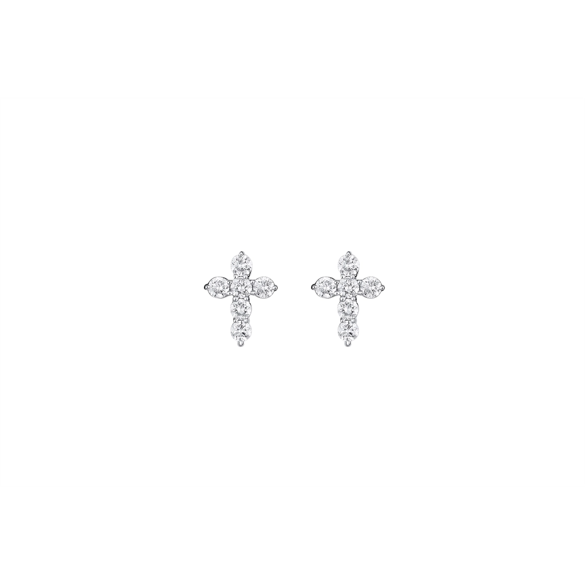 Earrings Earrings in White Gold containing Diamond 434282
