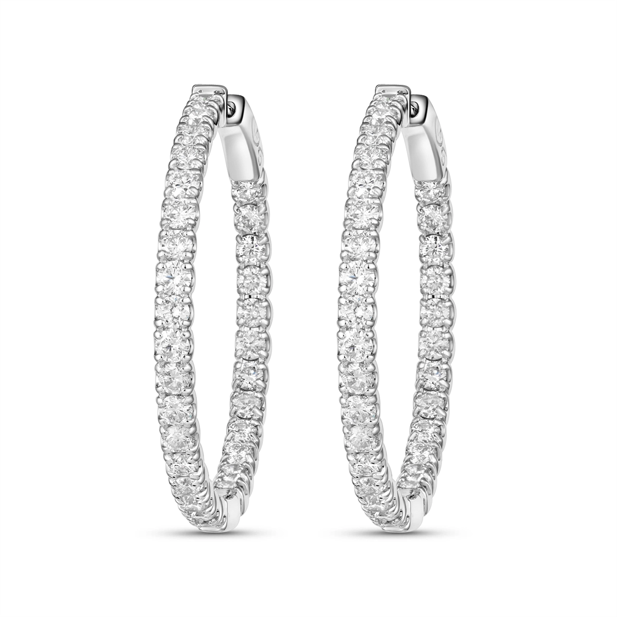 Earrings Earrings in White Gold containing Diamond 434295