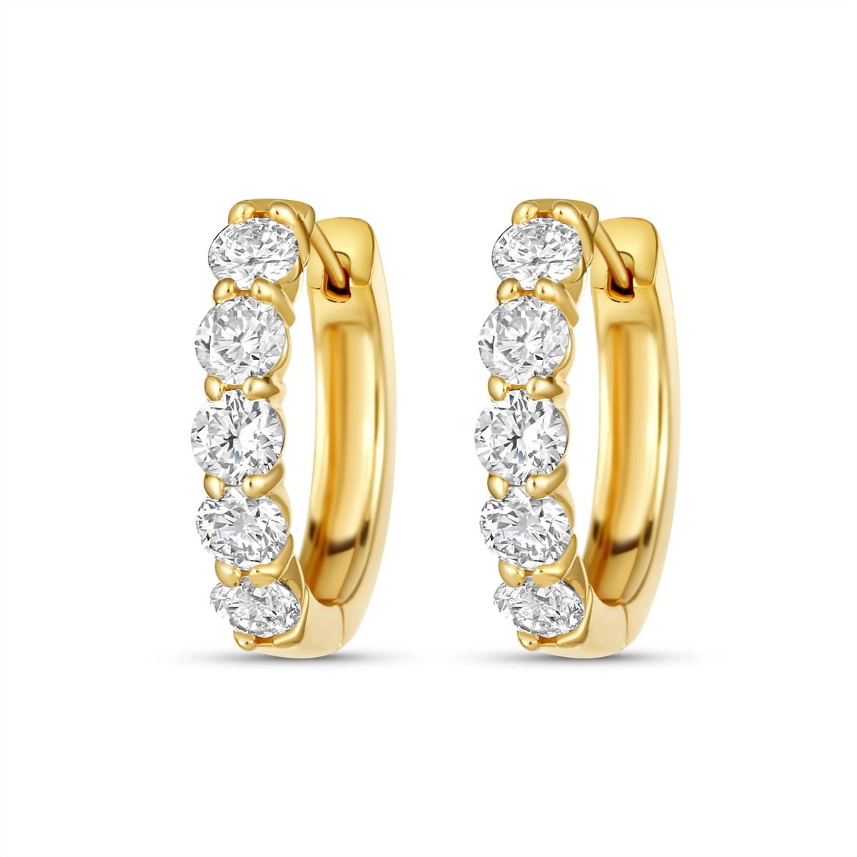Earrings Earrings in Yellow Gold containing Diamond 434309