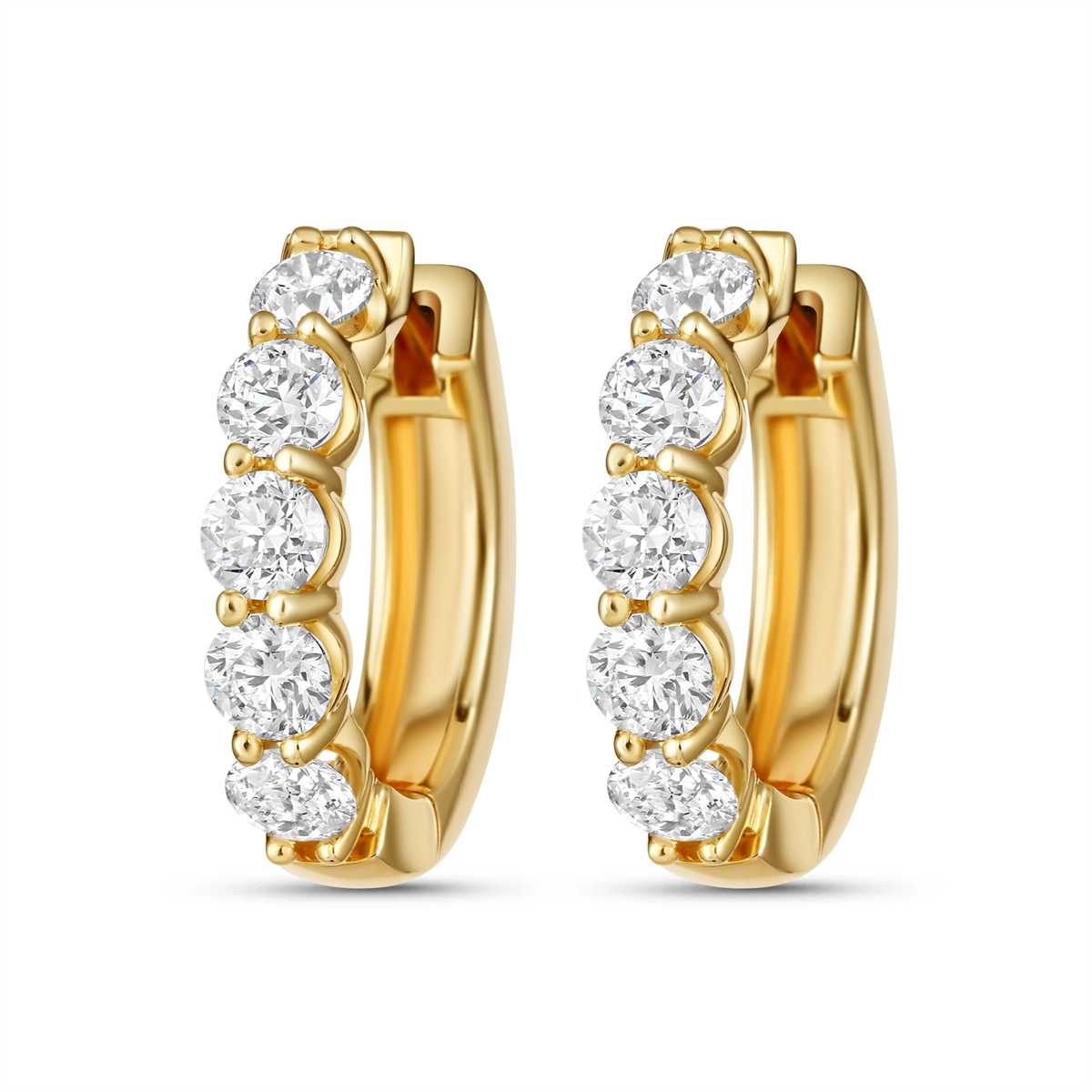Earrings Earrings in Yellow Gold containing Diamond 434310