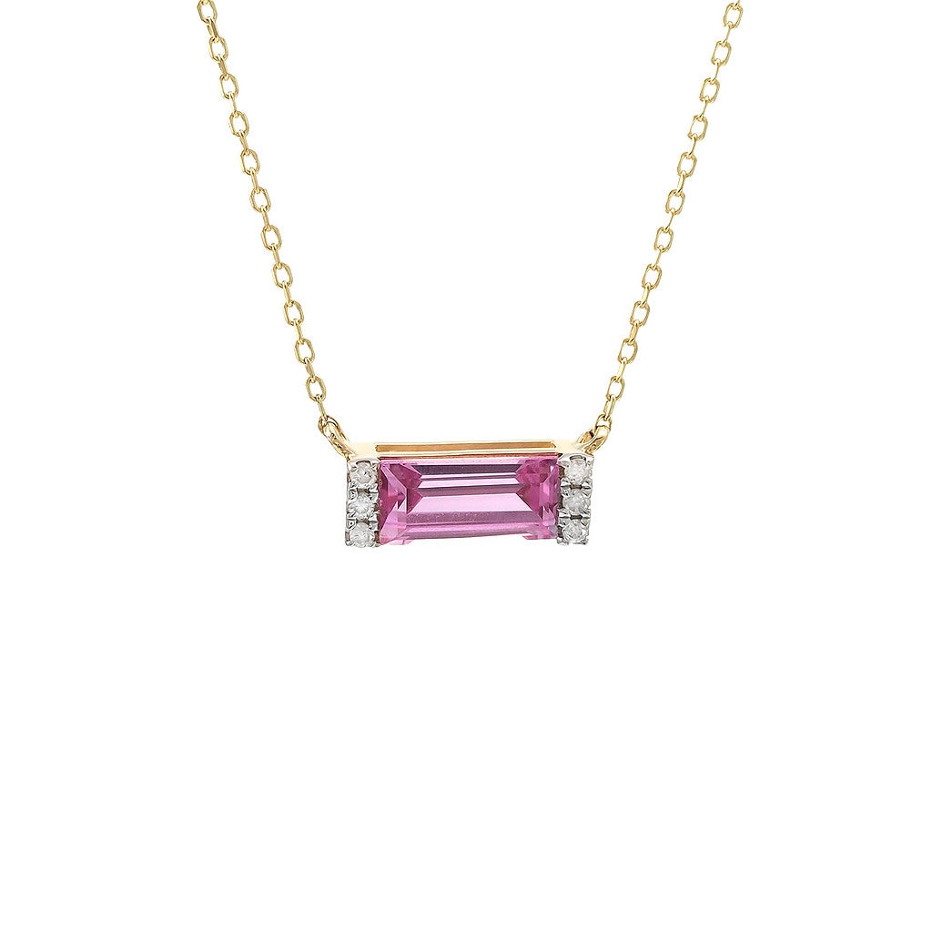 Necklaces Necklaces in Yellow Gold containing Other, Multi-gemstone, Diamond 434349
