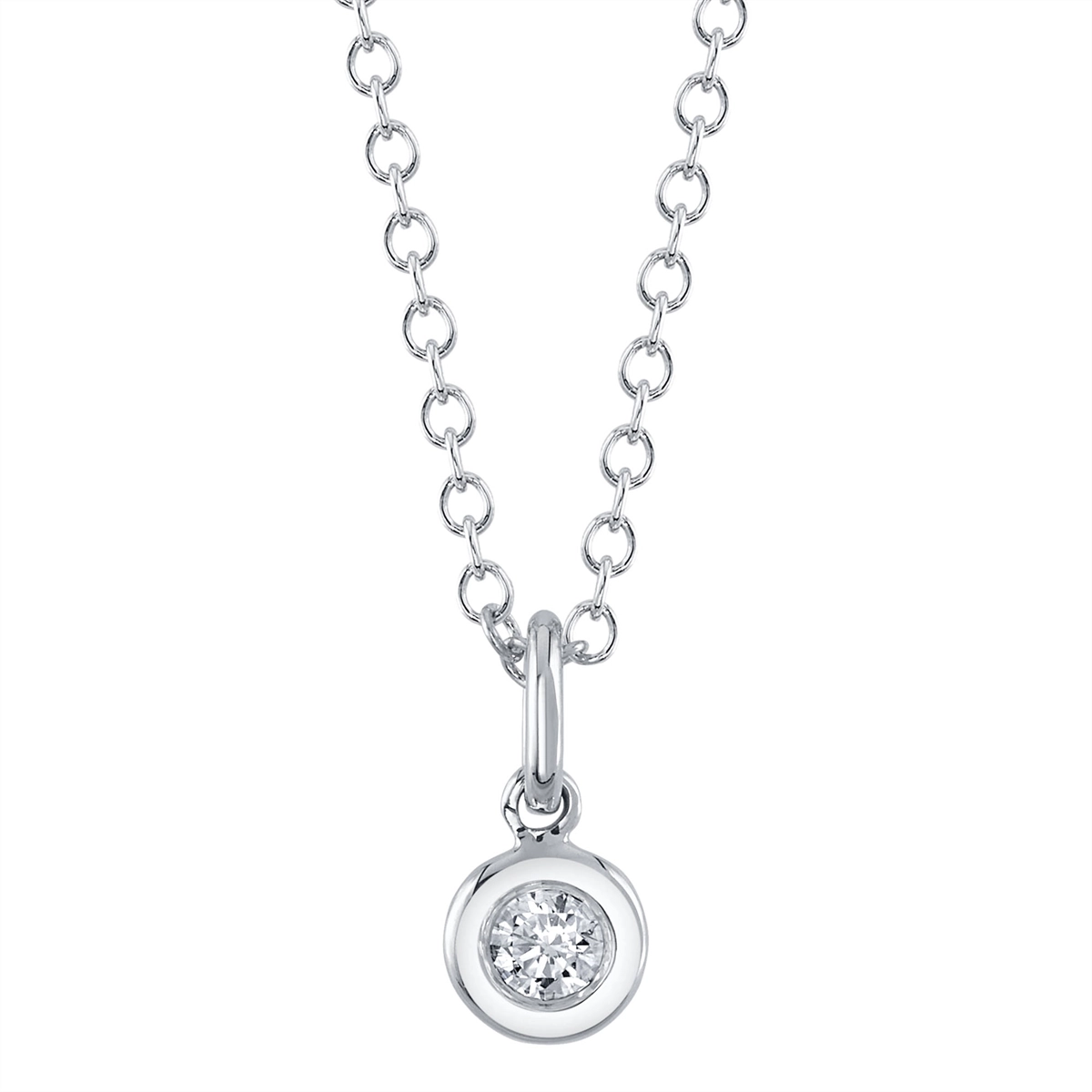 Necklaces Necklaces in White Gold containing Diamond 434422